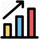 Growth Graph Sales Finance Icon