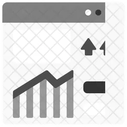 Growth Graph  Icon