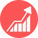 Growth Graph Analysis Graph Icon