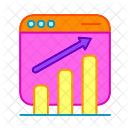 Growth Graph  Icon