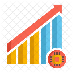 Growth Graph  Icon