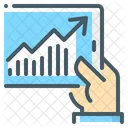 Growth Graph  Icon