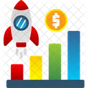 Growth Hacking Business Growth Icon