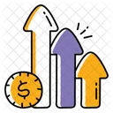 Growth Business Graph Icon