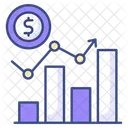 Growth Business Graph Icon