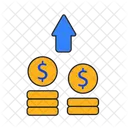 Growth Linear Business Icon