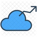 Cloud Computing Growth Icon