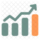 Growth Statistics Development Icon