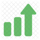 Growth Up Bar Chart Icon