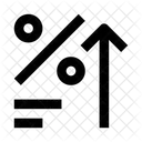 Percent Data Arrow Icon