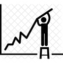 Growth Businessman Employee Icon