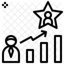 Growth Development Star Icon