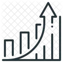 Growth Chart Diagram Icon