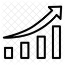 Growth Stats Graph Icon