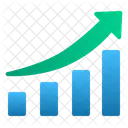Growth Stats Graph Icon