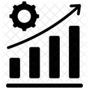 Growth Analytics Stocks Icon