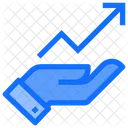 Business People Growth Progress Icon