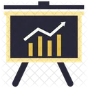 Growth Finance Bar Icon