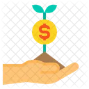Growth Investment Money Icon