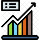 Growth Business And Finance Data Analytics Icon