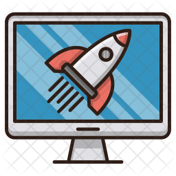 Growth in traffic Icon
