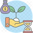 Growth Investing Dollar Plant Business Growth Icon