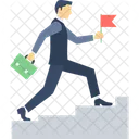 Growth ladder  Icon