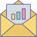 Email Marketing Statistic Icon