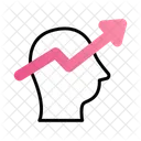 Growth Mind Think Self Improvement Icon