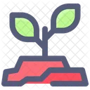 Space Sprout Plant Icon