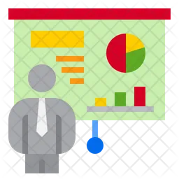 Growth Presentation  Icon