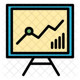 Growth Presentation  Icon