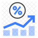Growth Rate Interest Icon