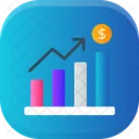 Growth Rate Increase Business Growth Icon