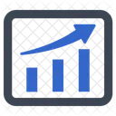 Business Analytics Graph Growth Icon