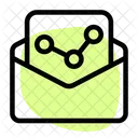 Growth Report Chart Document Icon