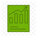 Growth Report Growth Chart Report Icon