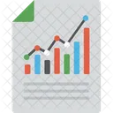 Growth Report Financial Icon