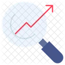 Growth Search  Icon
