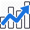 Growth Statistics Growth Metrics Icon