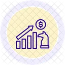 Growth Strategy Business Icon