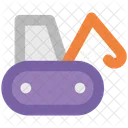 Gru Sollevatore Bulldozer Icon