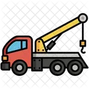 Grua Camion Vehiculo Icono