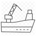 Grua De Envio Icono