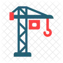 Grue Construction Elevateur Icône