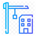 Construction Chantier De Construction Construire Icône