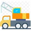 Grue Construction Levage Icône