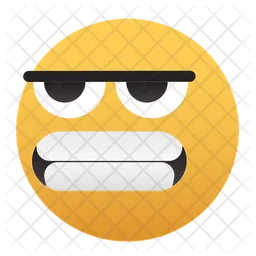 Grumpy Emoji Icon