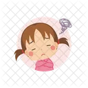 Grumpy Little Girl  Icon