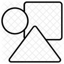 Grundformen Geometrische Formen Mathematik Symbol